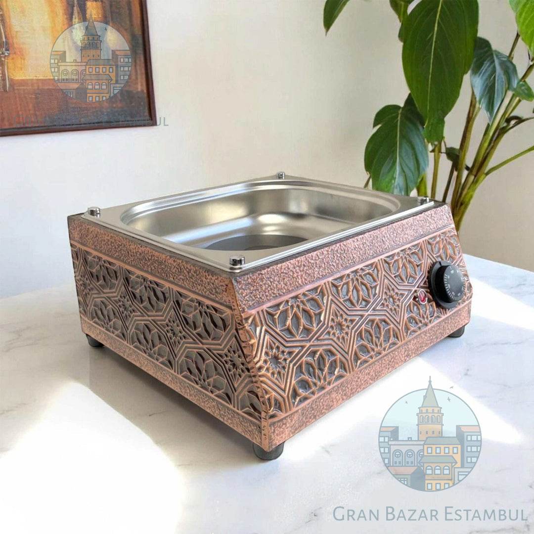 Cafetera de Arena para Café Turco 110V 1000W con diseño de cobre y calentamiento uniforme