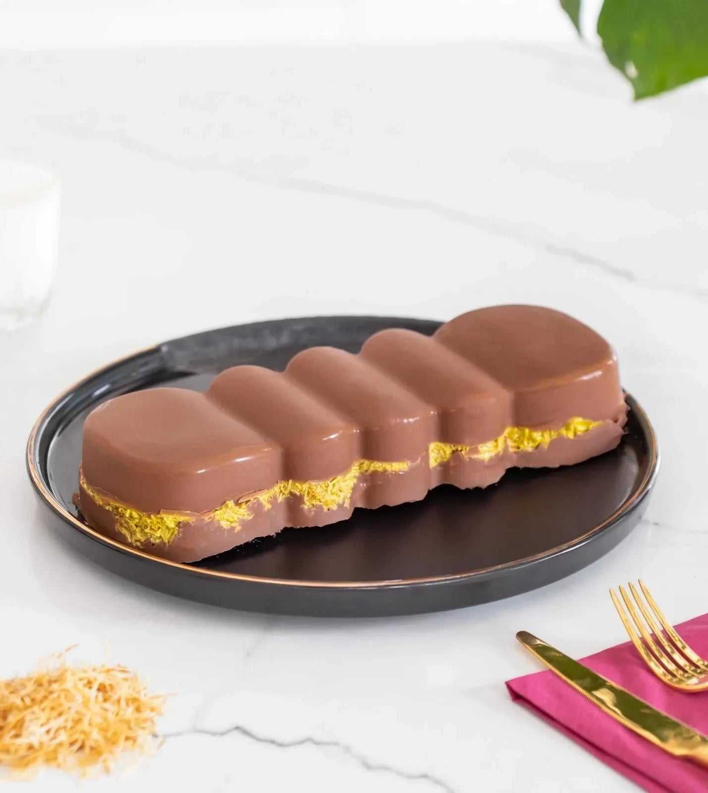 Pasta Kataifi para chocolate y postres con textura crujiente y sabor oriental