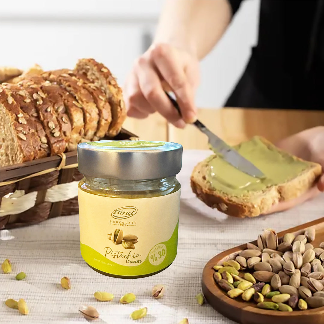 Crema de Pistache Premium Untable, 30% Pistache 200g