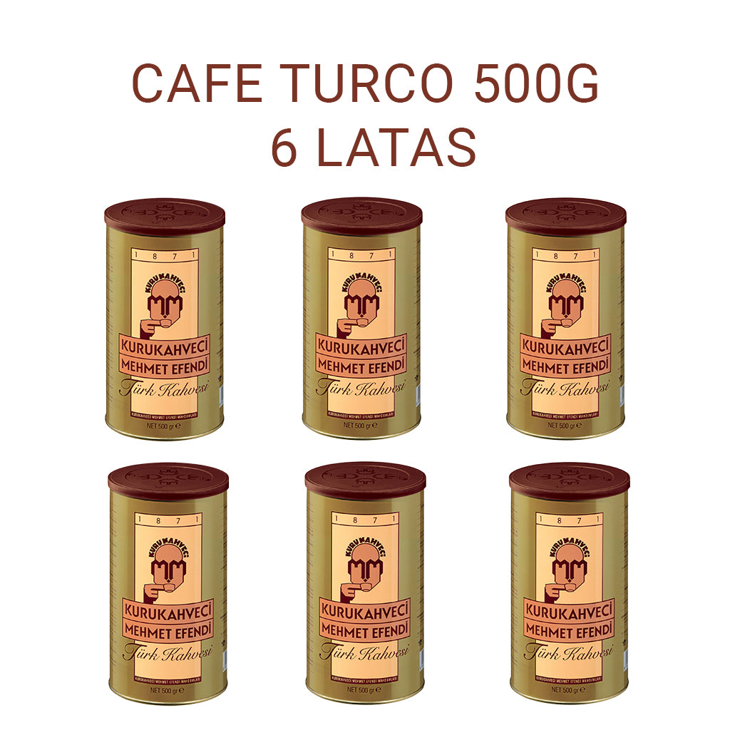 Café Turco 500g Caja con 6 Latas