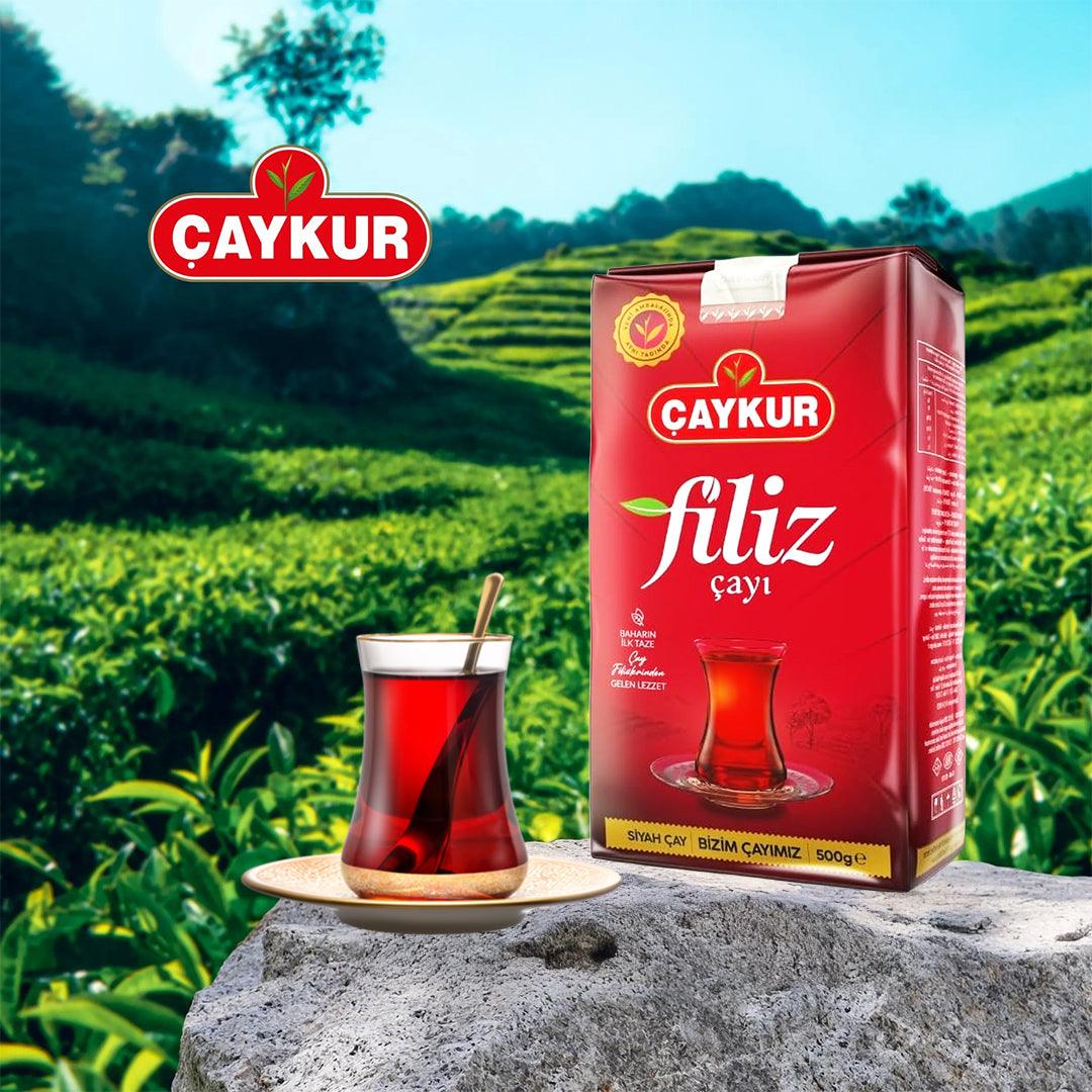 Té Turco negro Caykur Filiz 500g paquete premium en Turquía