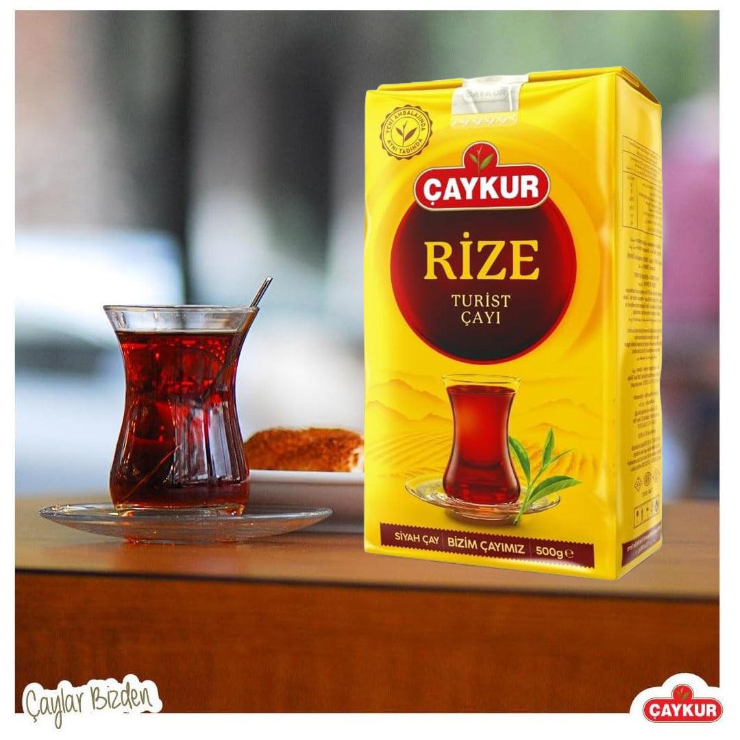 Paquete de 500g de Té Turco negro Caykur Rize, sabor intenso y aroma auténtico