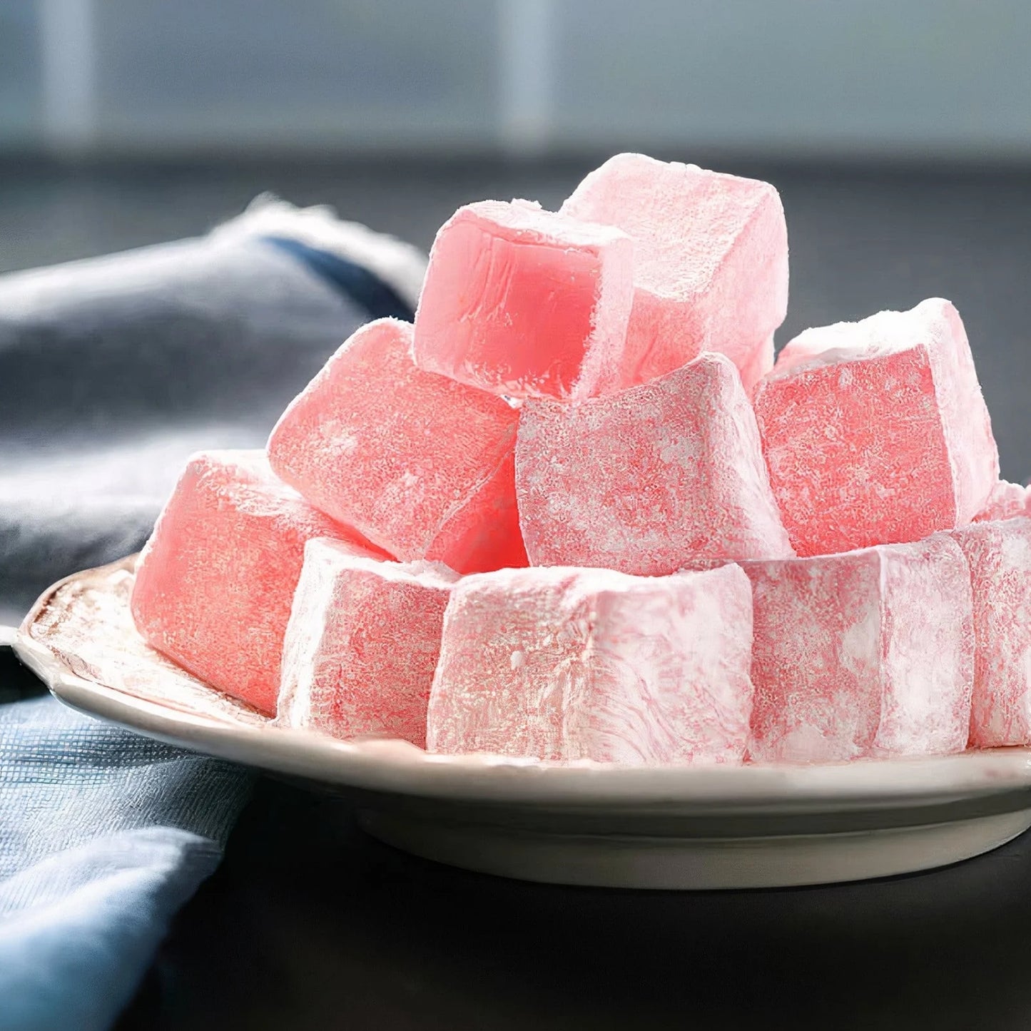 Delicia Turca Sabor Rosa / Turkish Delight Lokum 454g
