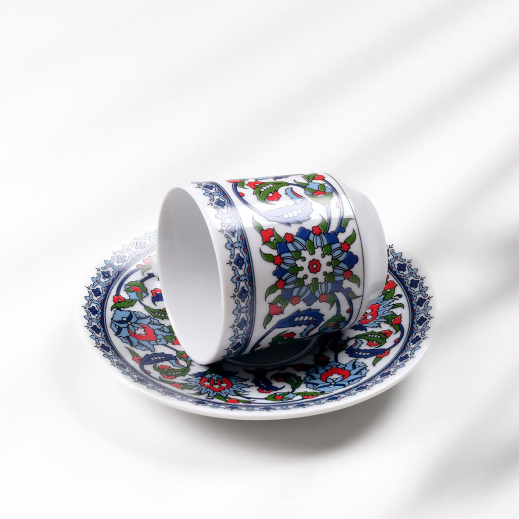 Juego de Tazas para Café Turco - 12 Piezas