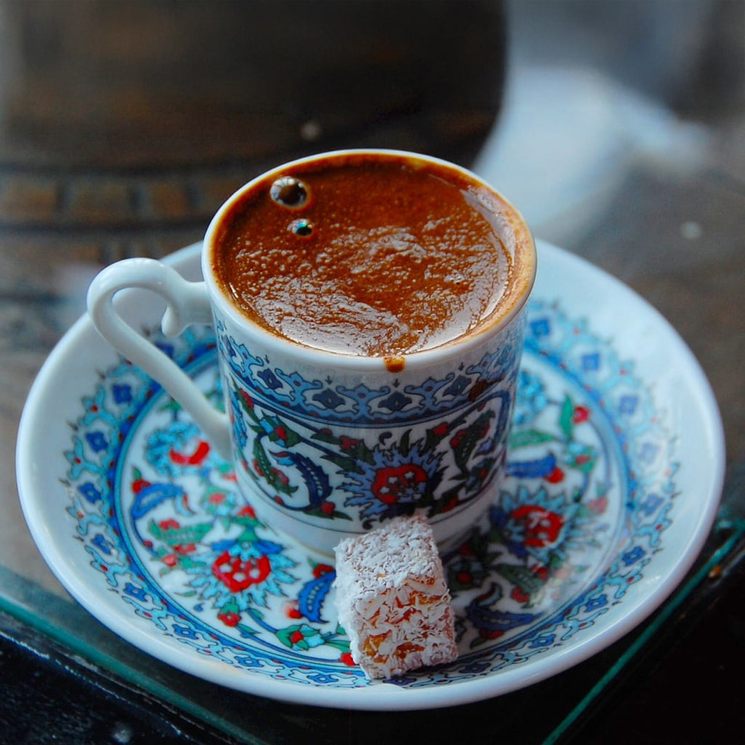 Taza Tradicional para Café Turco - 2 Piezas