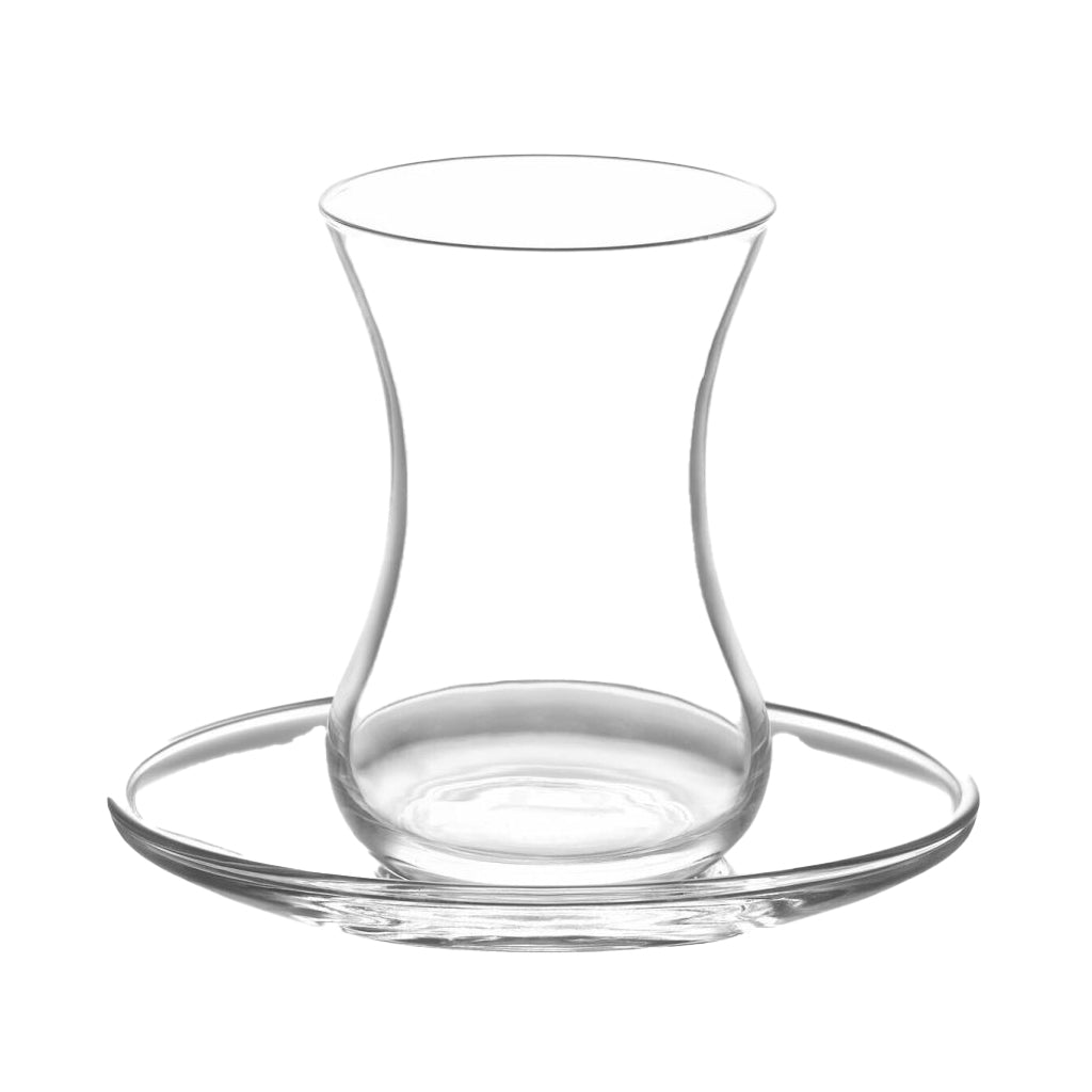 Juego de Vasos para Té Turco - 12 Piezas