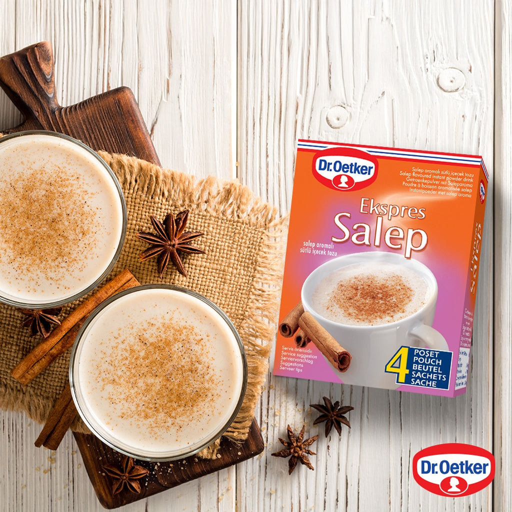 Salep / Sahlep Turco Paquete con 4 Piezas