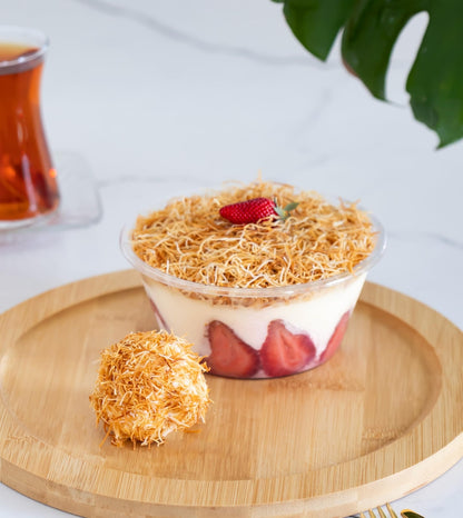 Crema de Pistache y Kataifi para Chocolate Dubai y Postres 350g