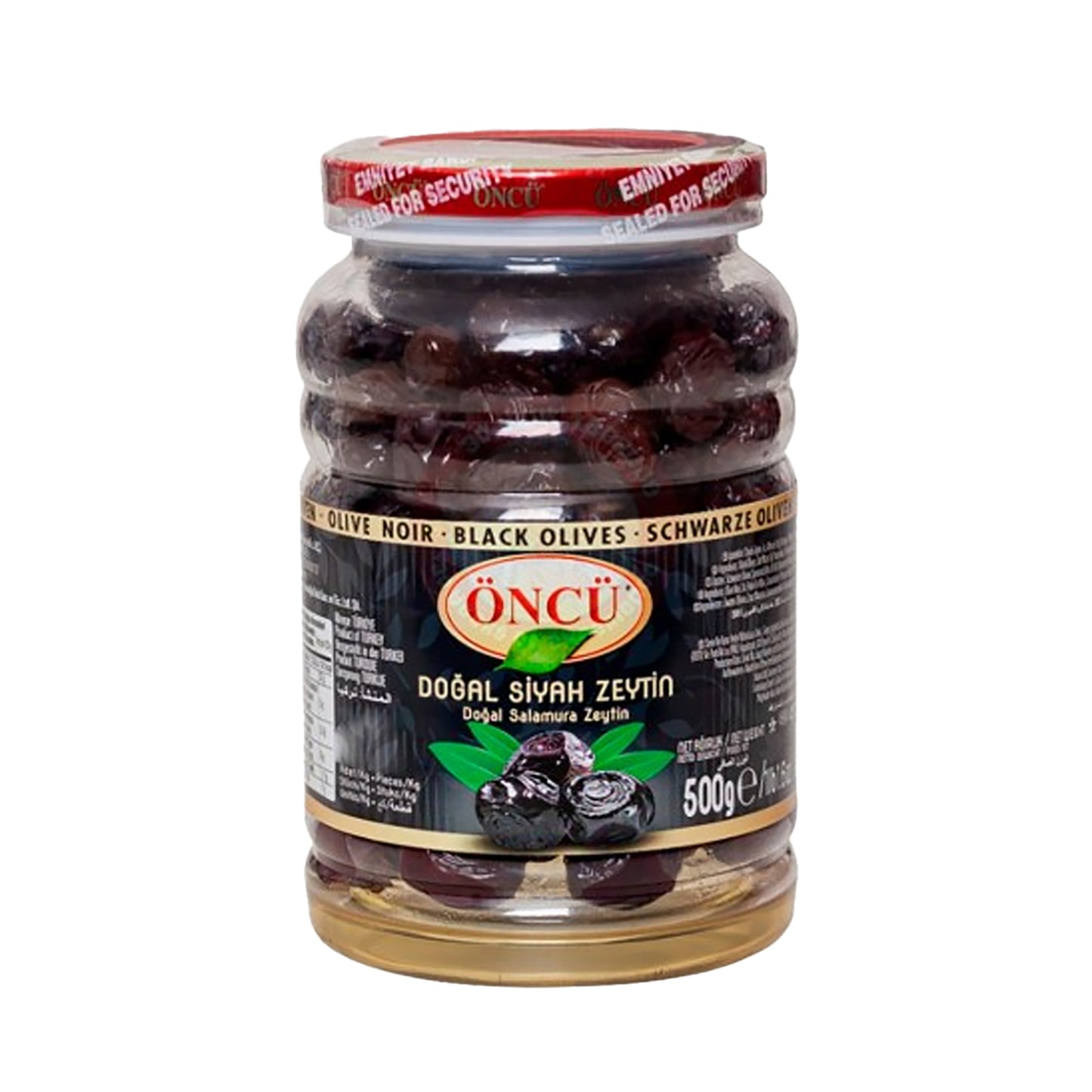 Aceitunas Negras / Aceitunas Turcas 500g