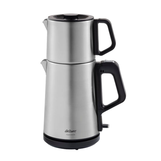 Arzum Tetera Turca Eléctrica, Acero Inoxidable, 120V