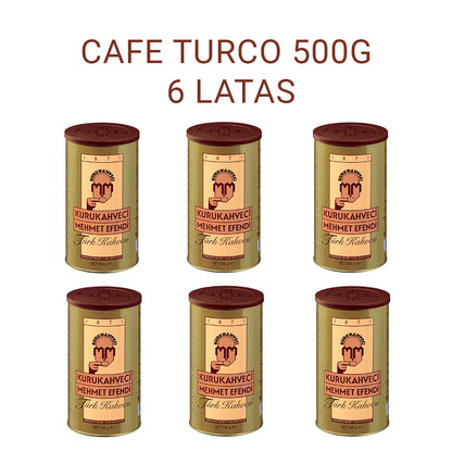 Café Turco 500g Caja con 6 Latas