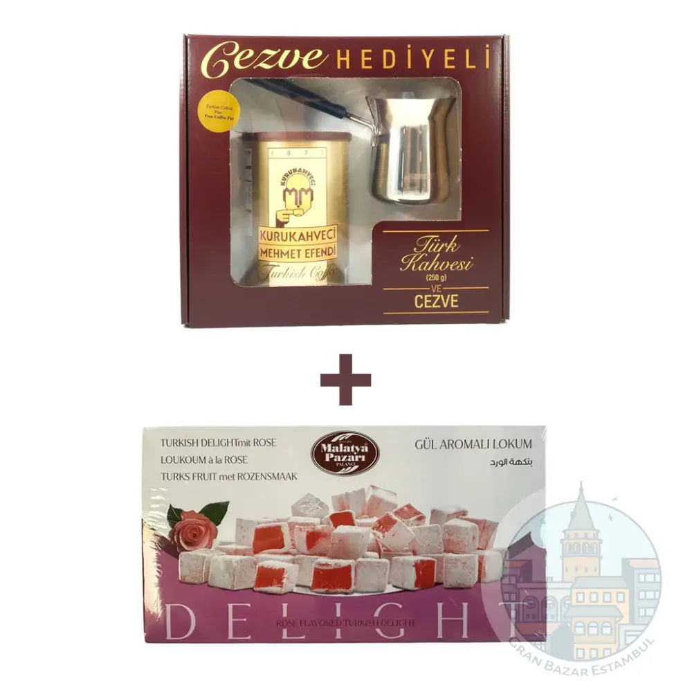 Cafe Turco con Cezve + Delicia Turca 350g Café Turco