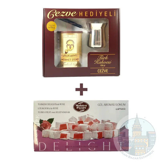 Cafe Turco con Cezve + Delicia Turca 350g Café Turco