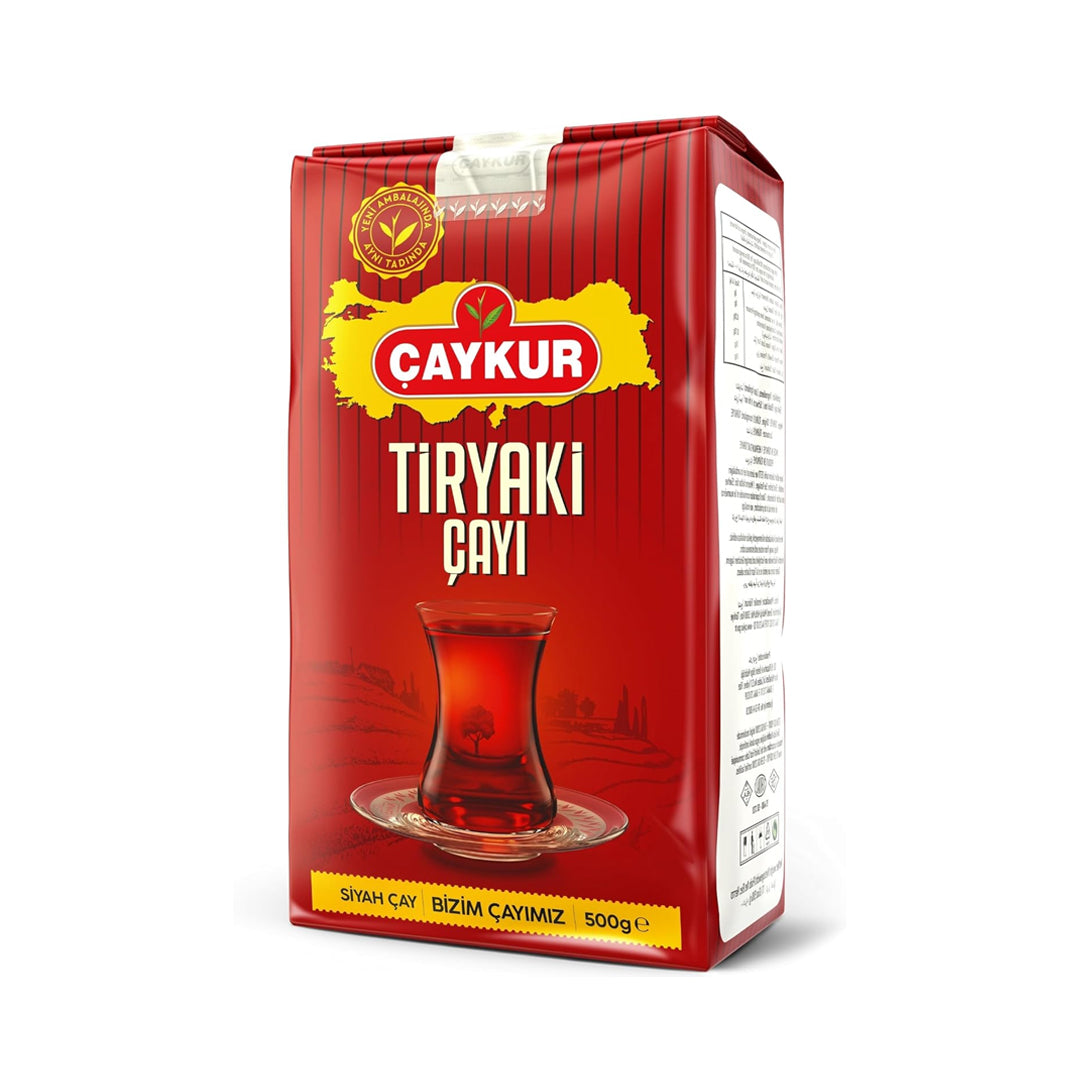 Paquete de 500g de Té Turco Caykur Tiryaki té negro de alta calidad