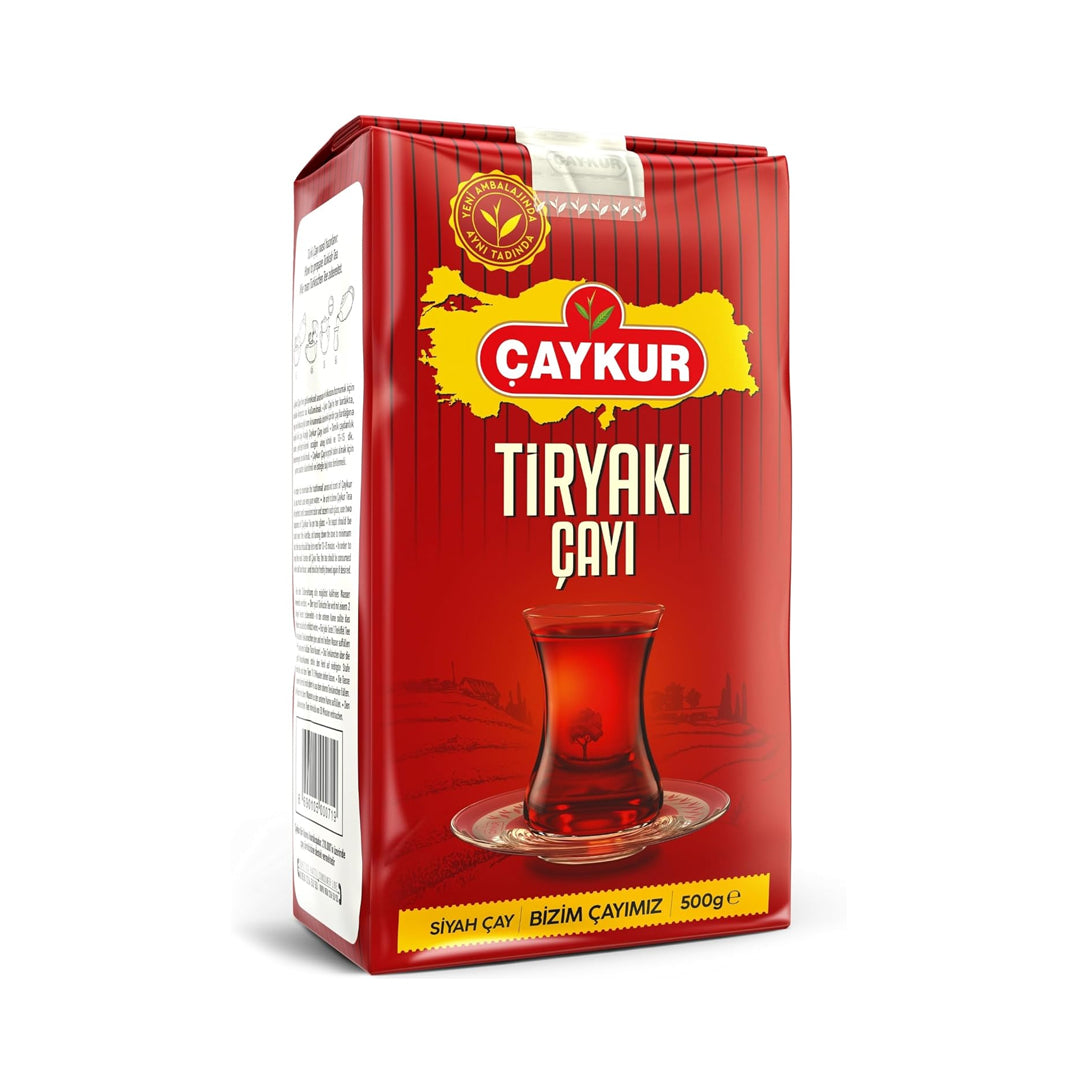 Paquete de 500g de Té Turco Caykur Tiryaki, té negro de alta calidad