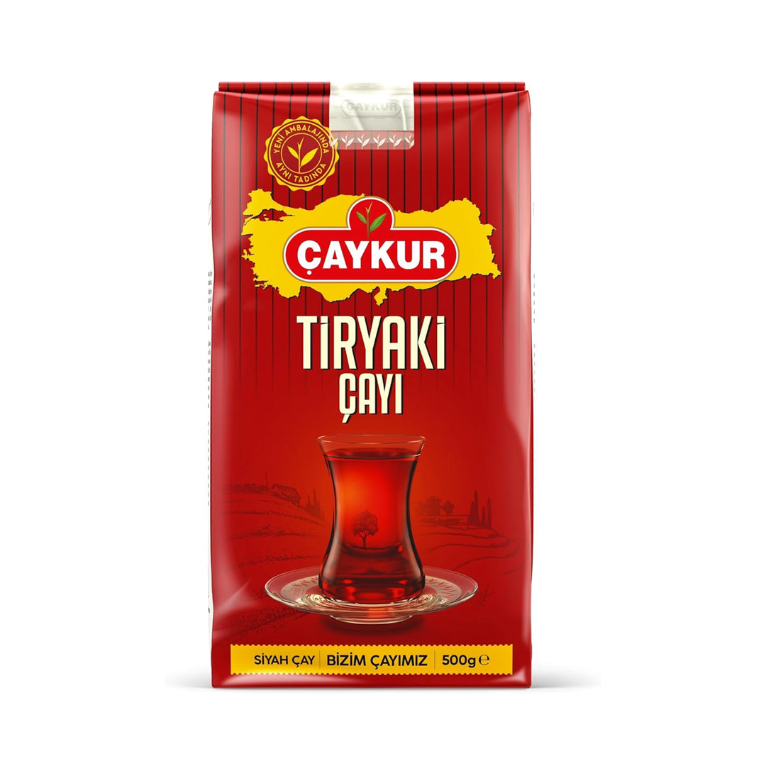 Paquete de 500g de Té Turco Caykur Tiryaki té negro de alta calidad