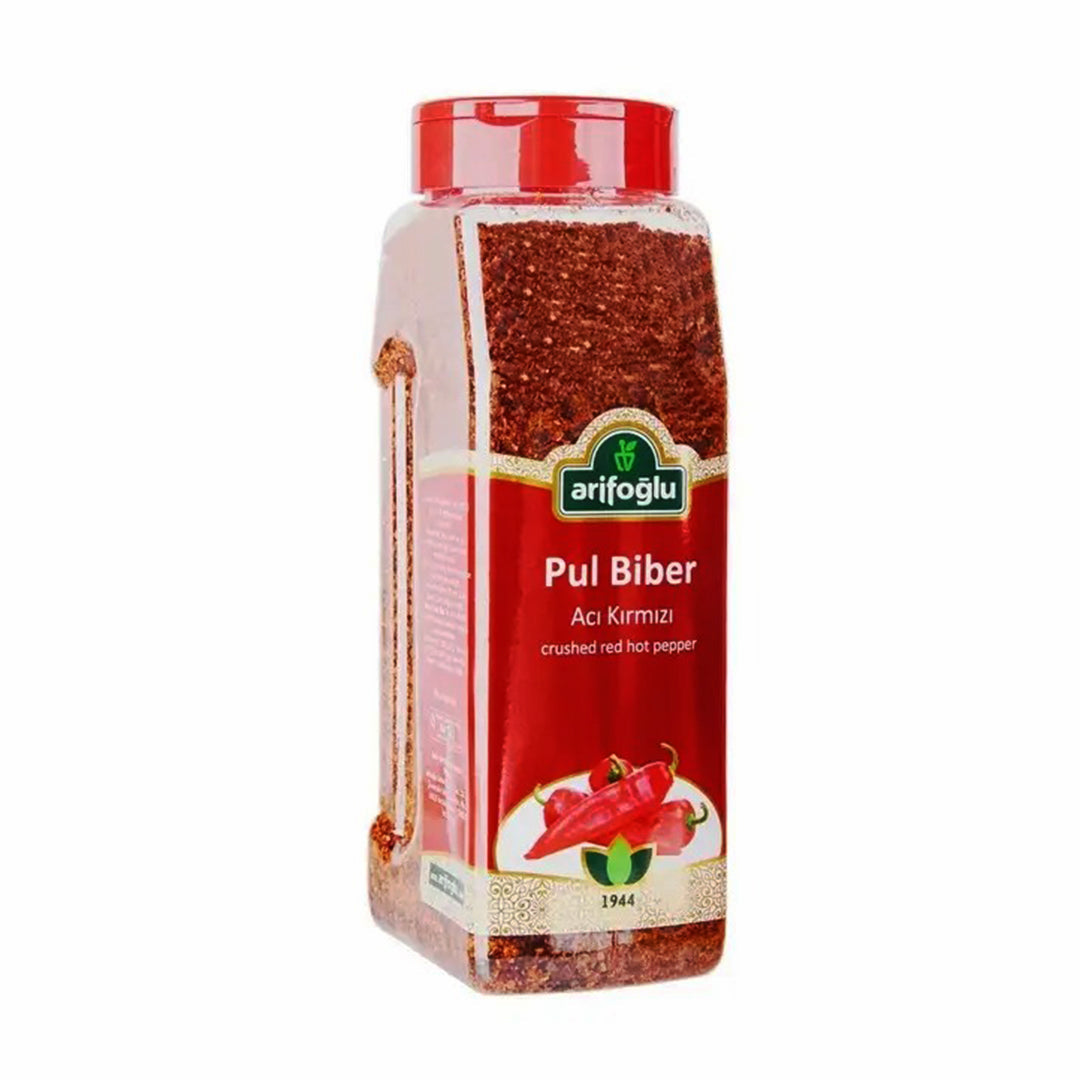 Paquete de 500g de chile rojo triturado turco Pul Biber de calidad premium para cocinar
