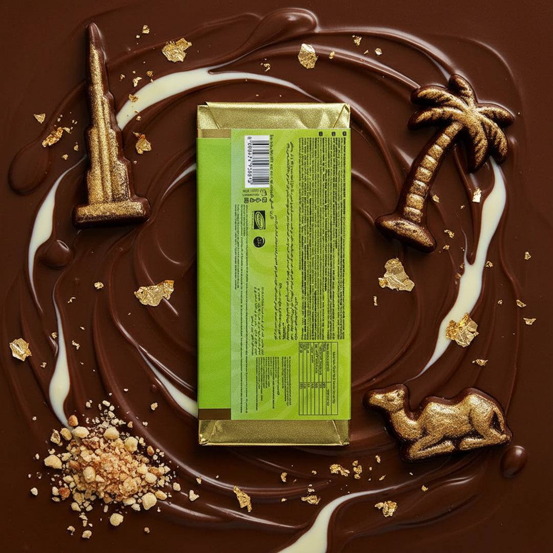Chocolate Dubai calidad premium 200g empaque elegante sabor intenso y textura suave