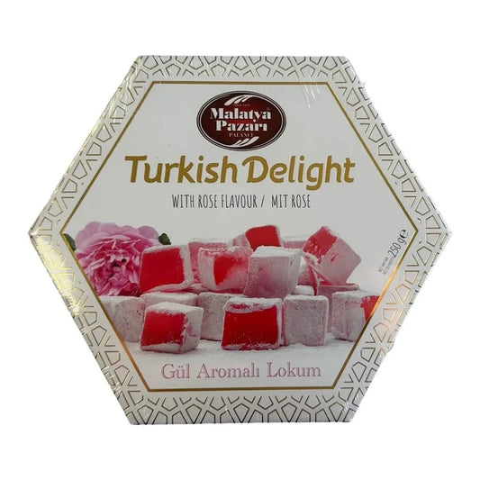 Delicia Turca Sabor Rosa / Turkish Delight Lokum 250g
