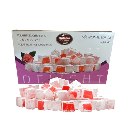 Delicia Turca Sabor Rosa / Turkish Delight Lokum 350g