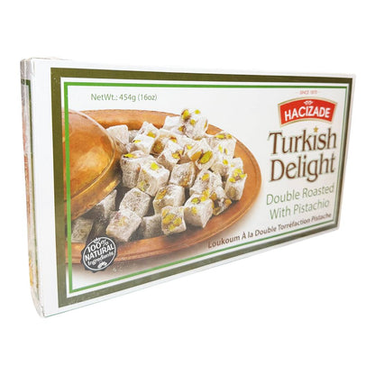 Delicia Turca con pistache premium 454g Turkish delight lokum