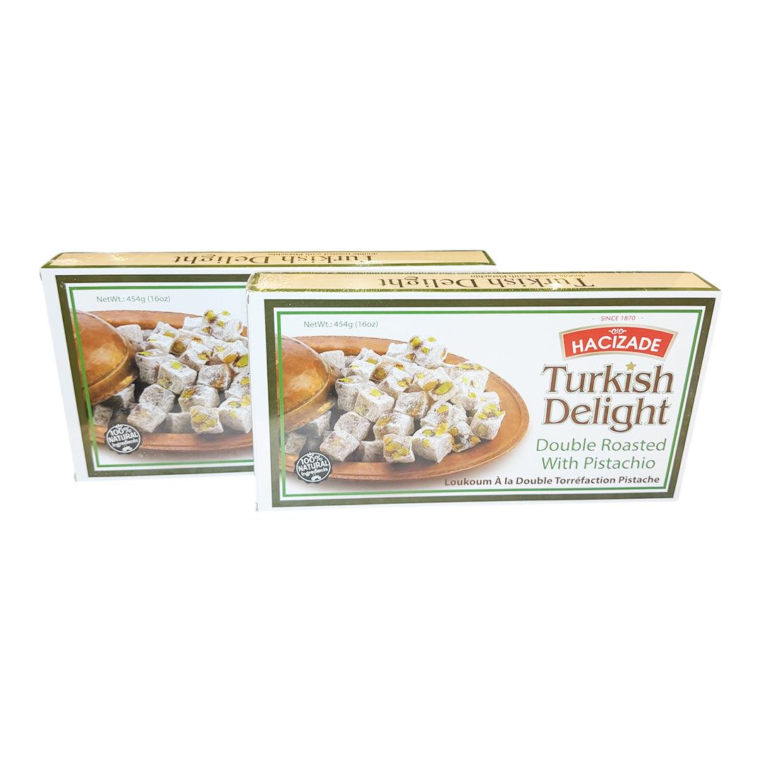 Delicia Turca de pistache calidad premium 454g lokum suave y dulce tradicional