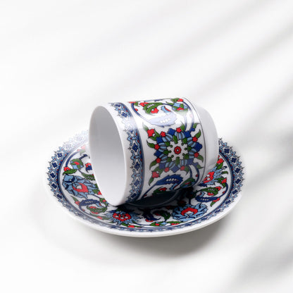 Juego de Tazas para Café Turco - 12 Piezas