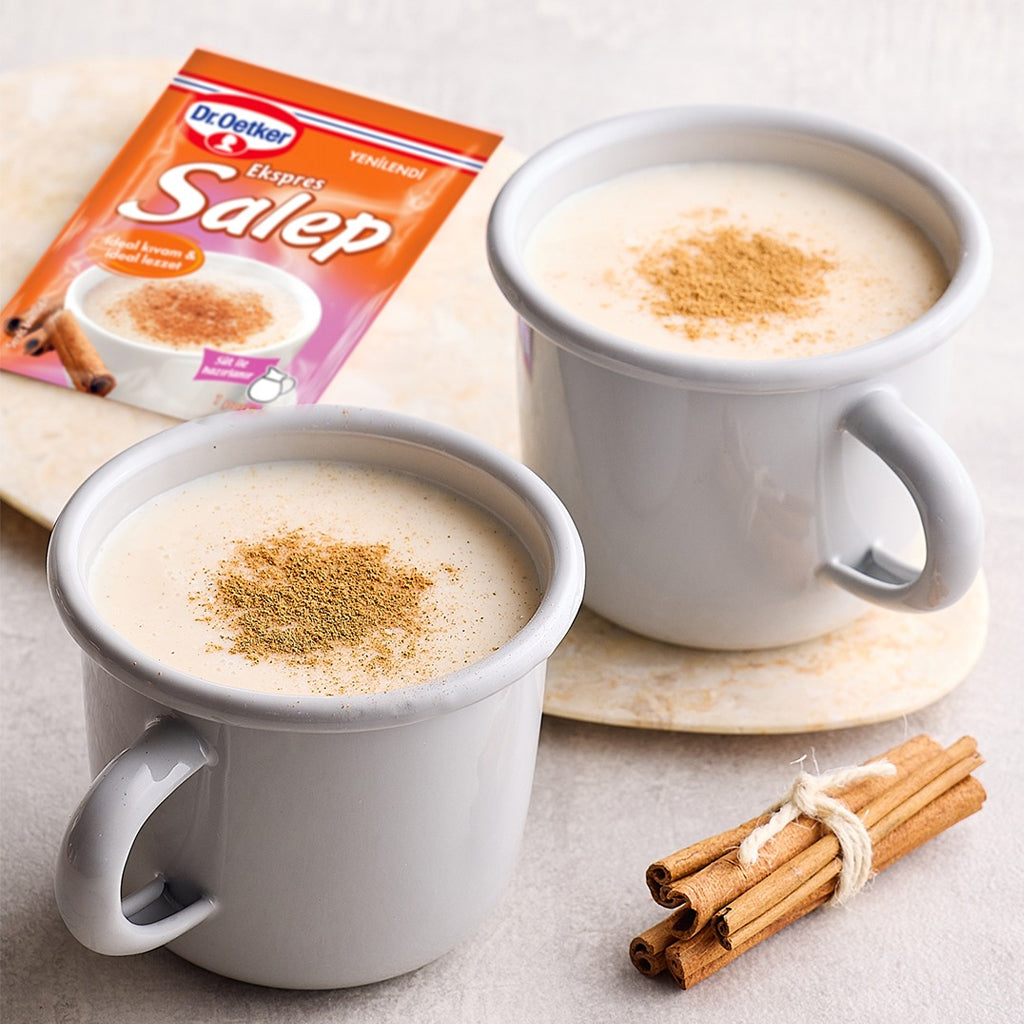 Salep / Sahlep Turco Paquete con 4 Piezas